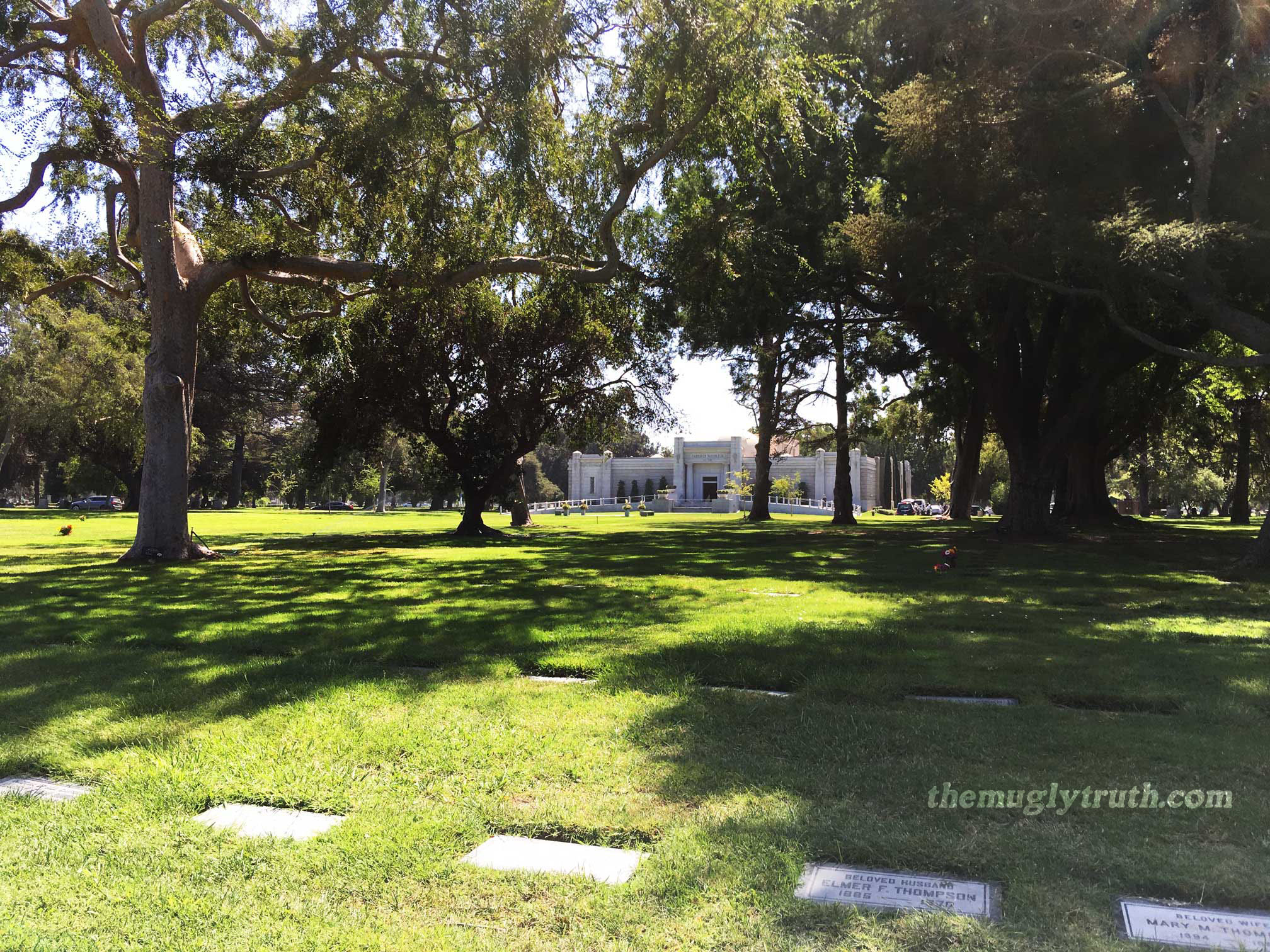 Long view of the Fairhaven Mausoleum