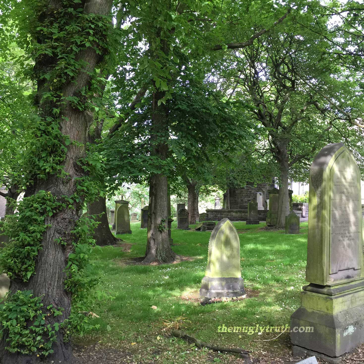 Peaceful Saint Cuthbert Graveyard
