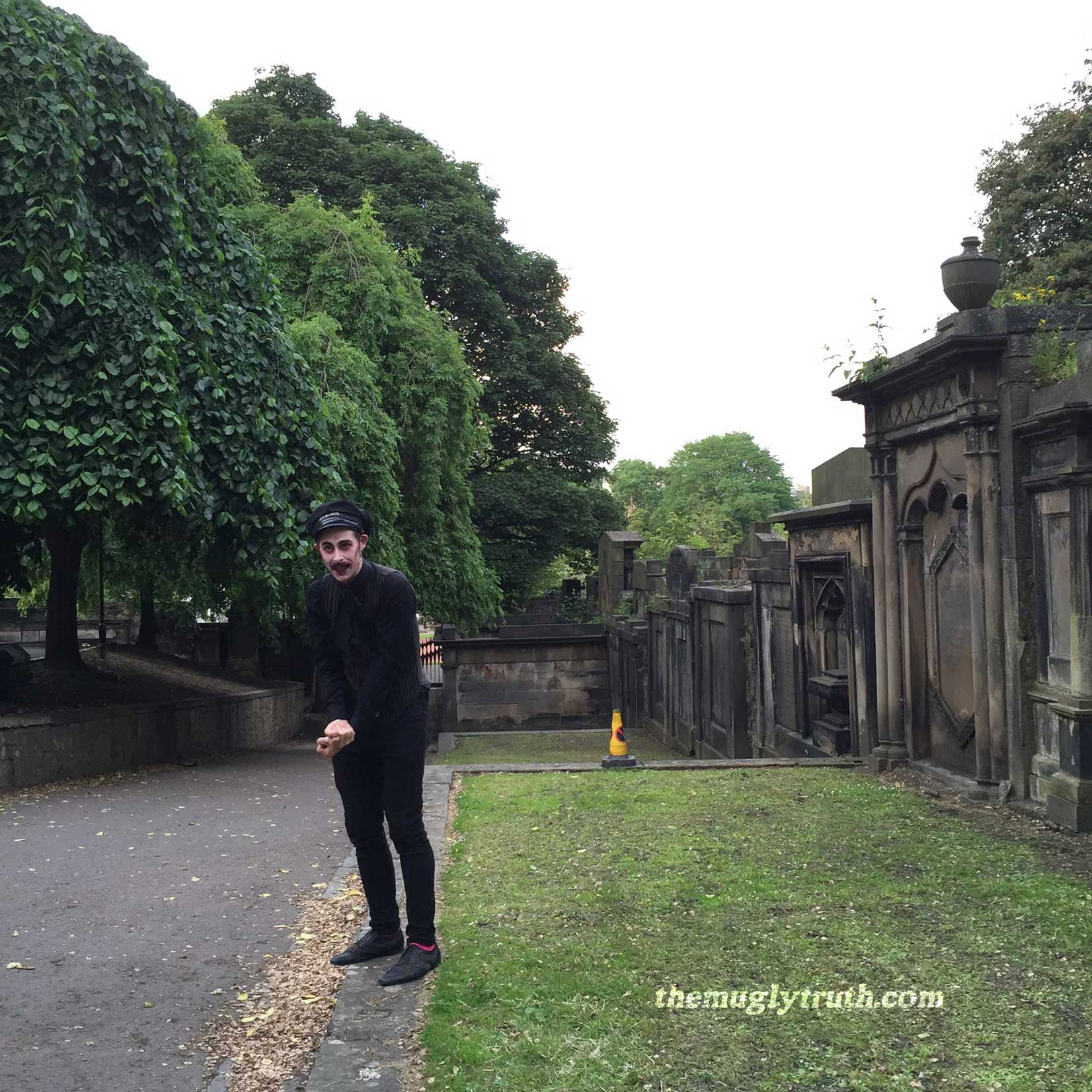 Ghost Bus Tour Guide at Saint Cuthbert Graveyard