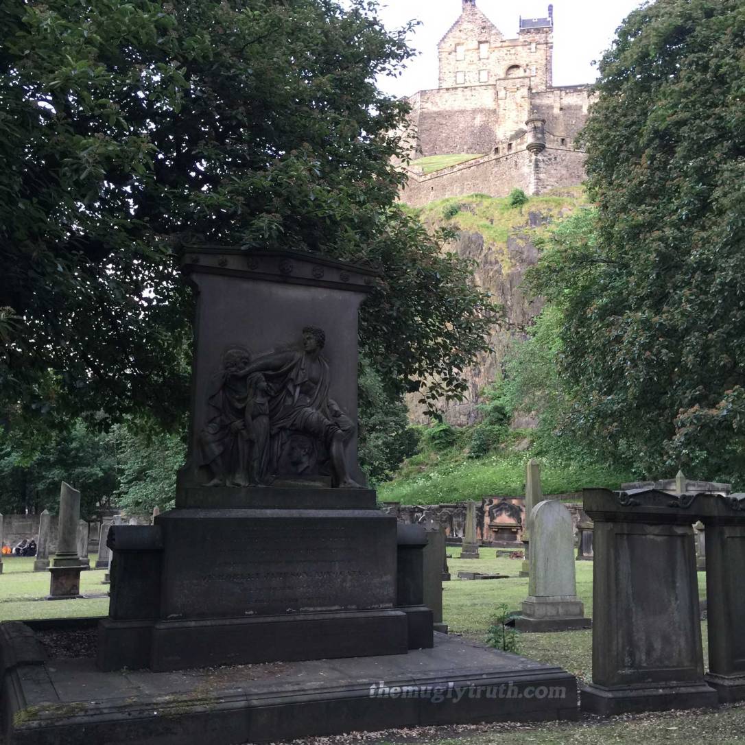 Saint Cuthbert and Edinburgh Castle