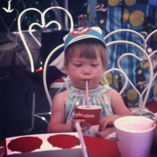 Kris at DIsneyland circa 1969/1970